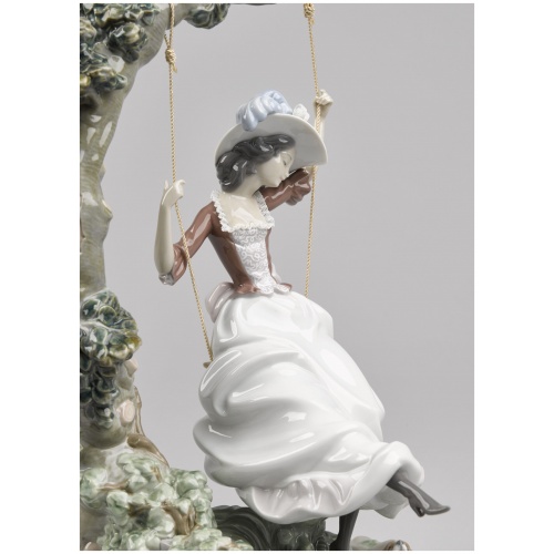 Swinging Woman Figurine 8