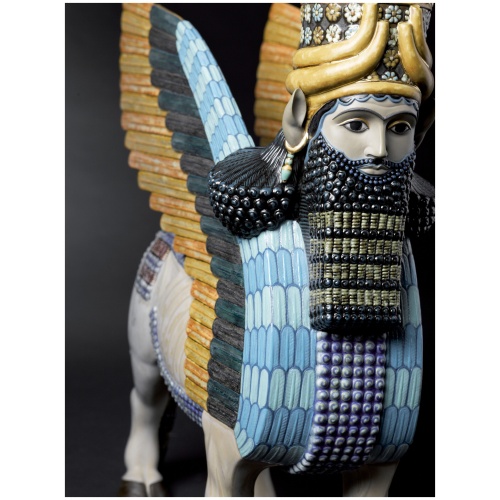 Lamassu Sculpture. Limited Edition 5