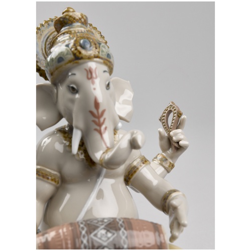 Mridangam Ganesha Figurine 8