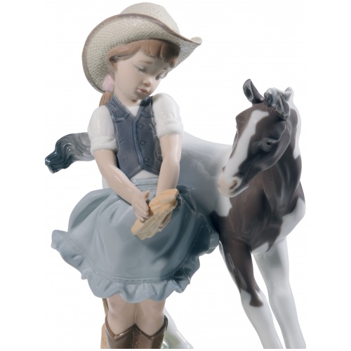 Cowgirl Figurine 5