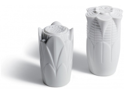 Naturofantastic Salt and Pepper Shakers. White