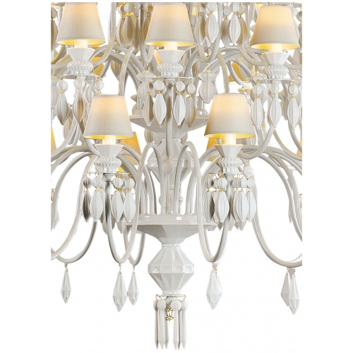 Belle de Nuit 56 Lights Chandelier. White (CE/UK) 8