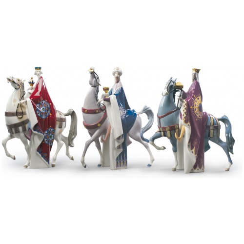 Kings Melchior, Gaspar and Balthasar Sculpture. Limited Edition 5