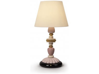 Firefly Table Lamp. Pink and Golden Luster. (UK)