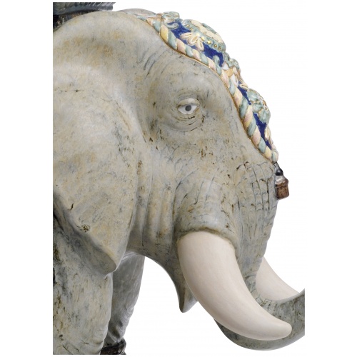 Siamese Elephant Sculpture. Limited Edition 8