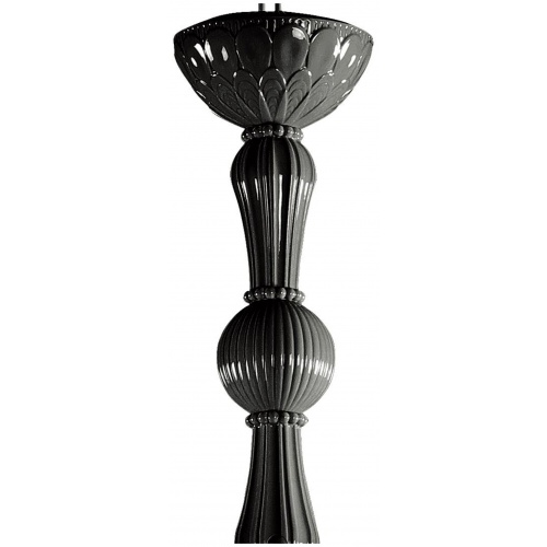 Ivy and Seed 16 Lights Chandelier. Medium Flat Model. Absolute Black (CE/UK) 6