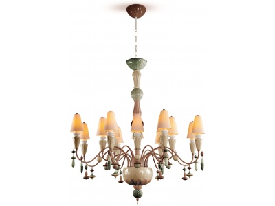 Ivy and Seed 16 Lights Chandelier. Medium Flat Model. Spices (CE/UK)