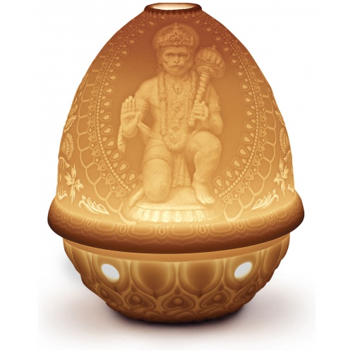 Hanuman Lithophane. Rechargeable Led 8