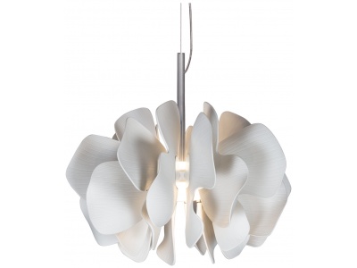 Nightbloom Hanging Lamp 40cm. White. (CE/UK)