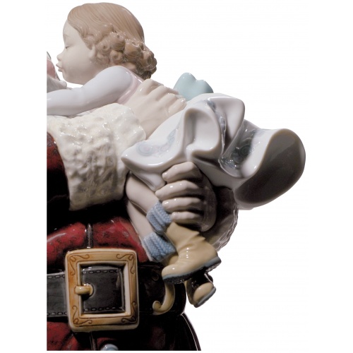 Santa I’ve Been Good! Figurine. Limited Edition 5