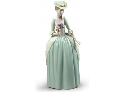 Floral Scent Woman Figurine