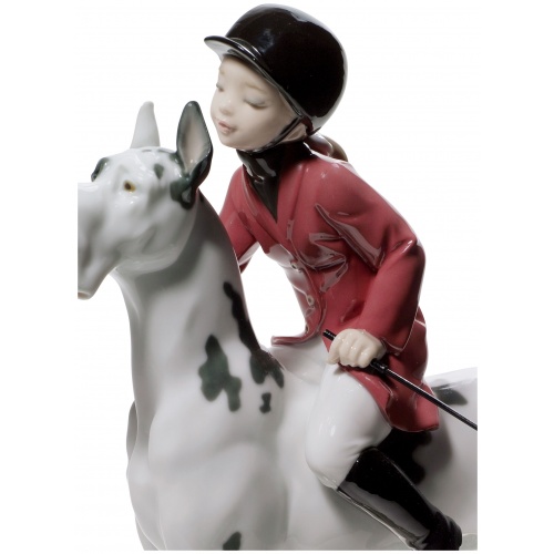 Giddy up Doggy Girl Figurine 5