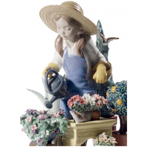 In My Garden Girl Figurine 5