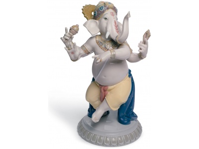 Dancing Ganesha Figurine