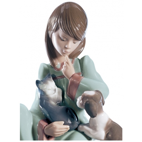 Cat Nap Girl Figurine 6