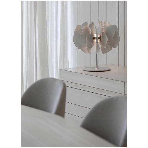 Nightbloom Table Lamp. White. (UK) 8