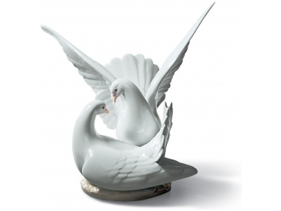 Love Nest Doves Figurine