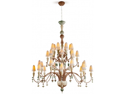 Ivy and Seed 32 Lights Chandelier. Large Model. Spices (CE/UK)