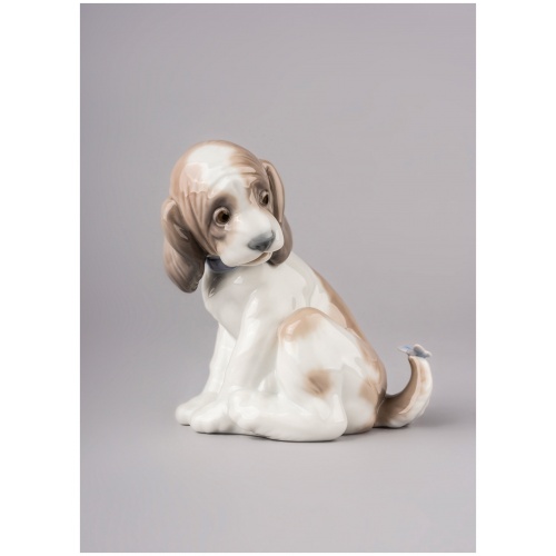 Gentle Surprise Dog Figurine 9