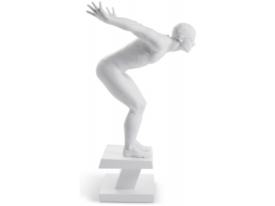 Swimmer Man Figurine