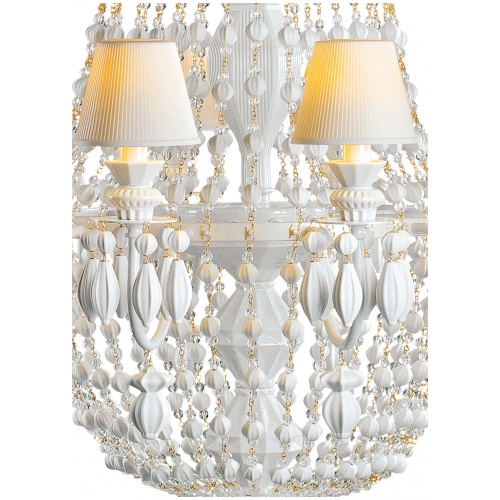 Winter Palace 12 Lights Chandelier. White 7