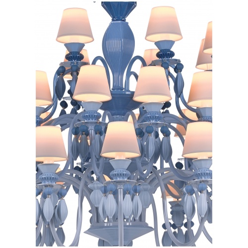 Belle de Nuit 40 Lights Chandelier. Blue (CE/UK) 5