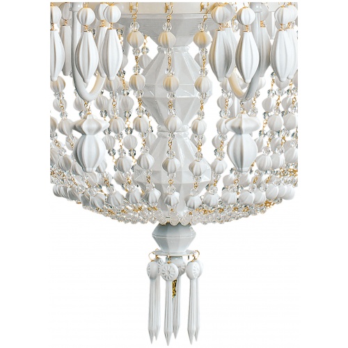 Winter Palace 12 Lights Chandelier. White 8