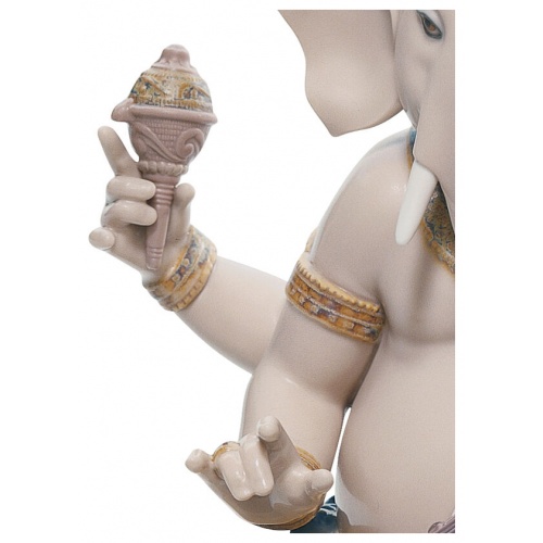 Veena Ganesha Figurine 7