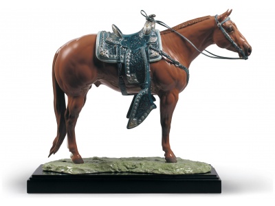 Quarter Horse Sculpture. Limited Edition