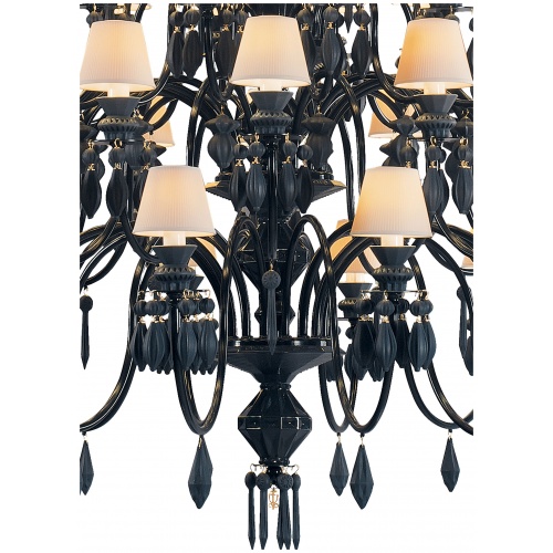 Belle de Nuit 56 Lights Chandelier. Absolute Black (CE/UK) 8