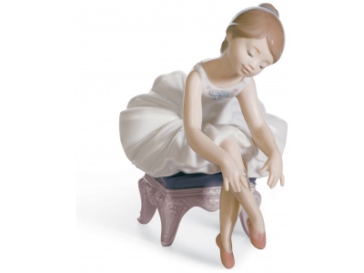 Little Ballerina I Girl Figurine