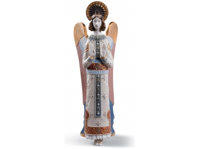 Romanesque Angel Figurine. Limited Edition