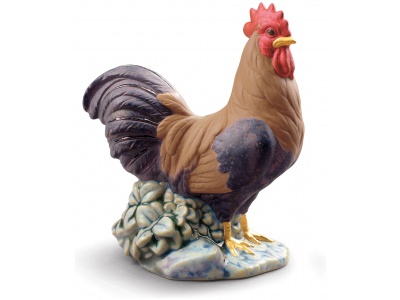 The Rooster Figurine. Mini