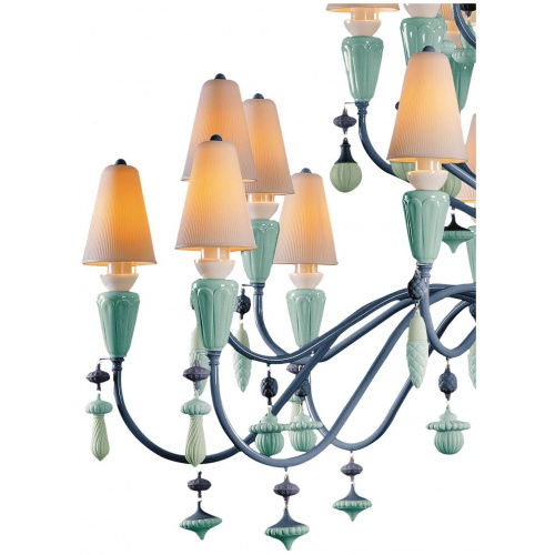 Ivy and Seed 32 Lights Chandelier. Large Model. Ocean (CE/UK) 8