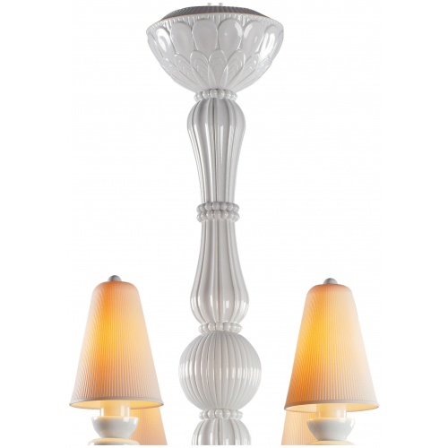 Ivy and Seed 8 Lights Chandelier. White (CE/UK) 5