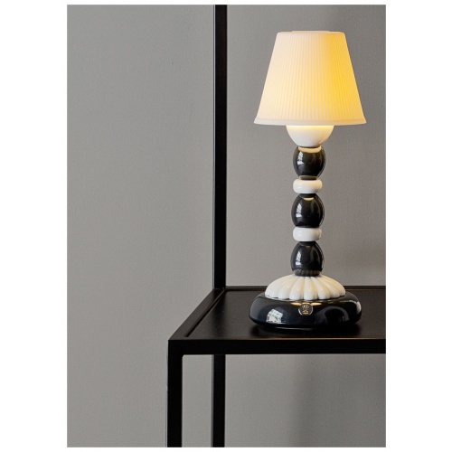 Palm Firefly Table Lamp. Black and White 7