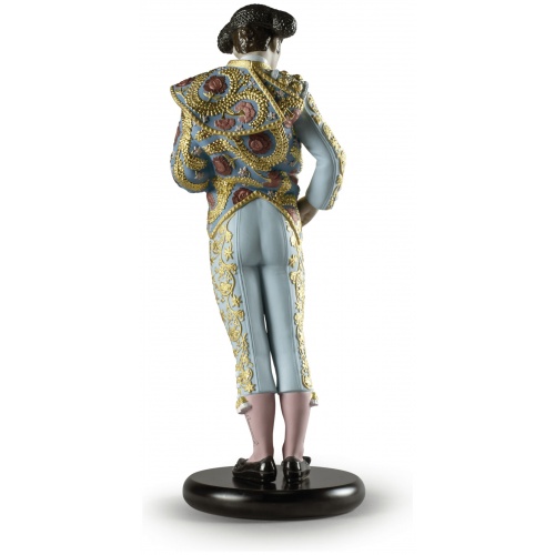 Bullfighter Figurine. Blue. Limited Edition 5