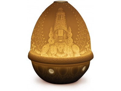 Lord Balaji Lithophane. Rechargeable LED