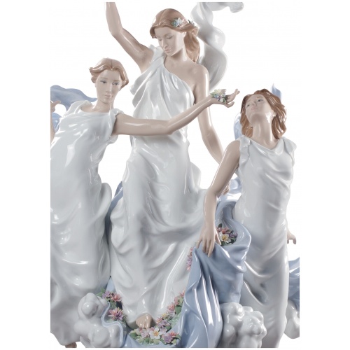 Celebration of Spring Women Sculpture. Limited Edition 5