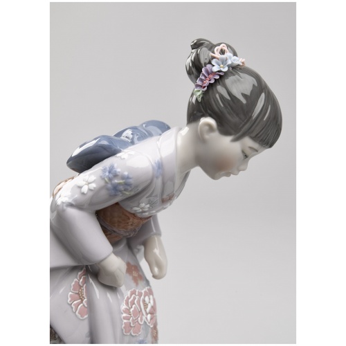 Japanese Garden Children Figurine 14