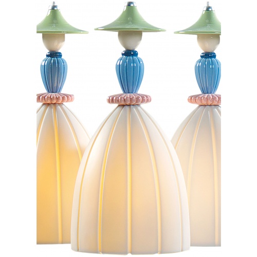 Mademoiselle Round Canopy 3 Lights Sharing Secrets Ceiling Lamp (CE/UK) 5