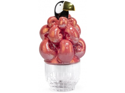 Toucan Ice Bucket. Golden Luster