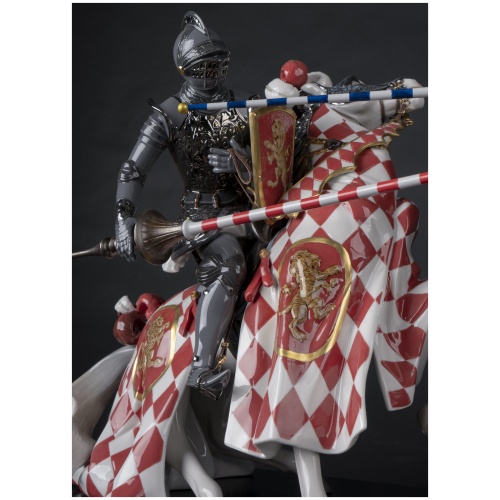 Medieval Tournament Sculpture. Limited Edition 6