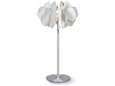 Nightbloom Floor Lamp. White. Small. (UK)