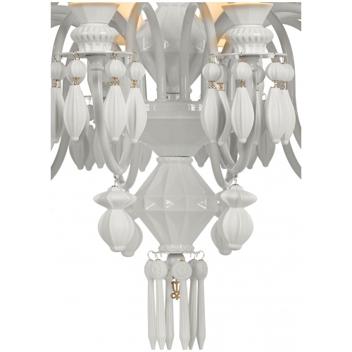 Belle de Nuit 24 Lights Chandelier. White (CE/UK) 8