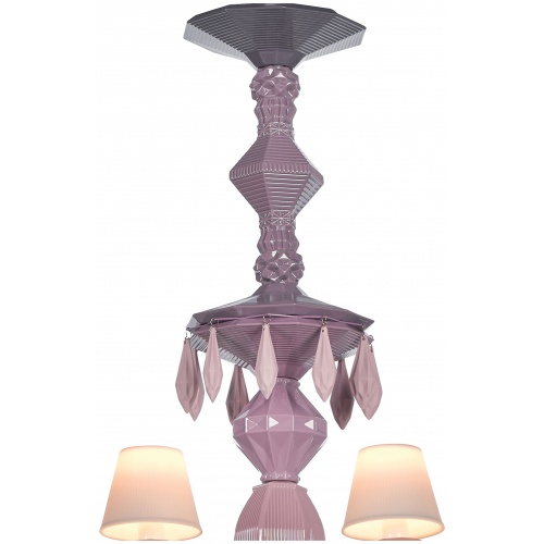 Belle de Nuit 40 Lights Chandelier. Pink (CE/UK) 6