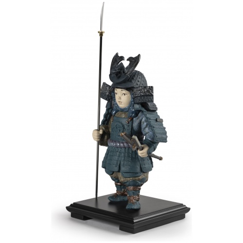 Warrior Boy Figurine. Blue 5