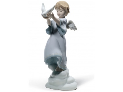 Peace on Earth Angel Figurine