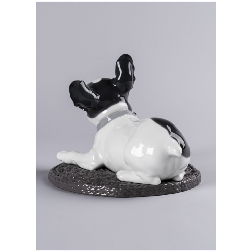 French Bulldog with Macarons Dog Figurine 7