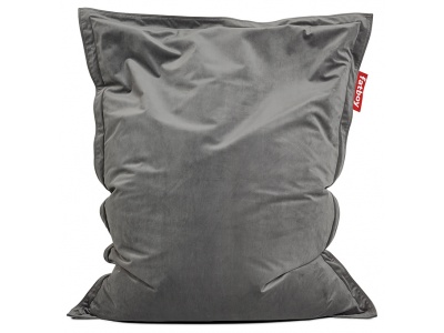 Original Slim Velvet Beanbag Taupe